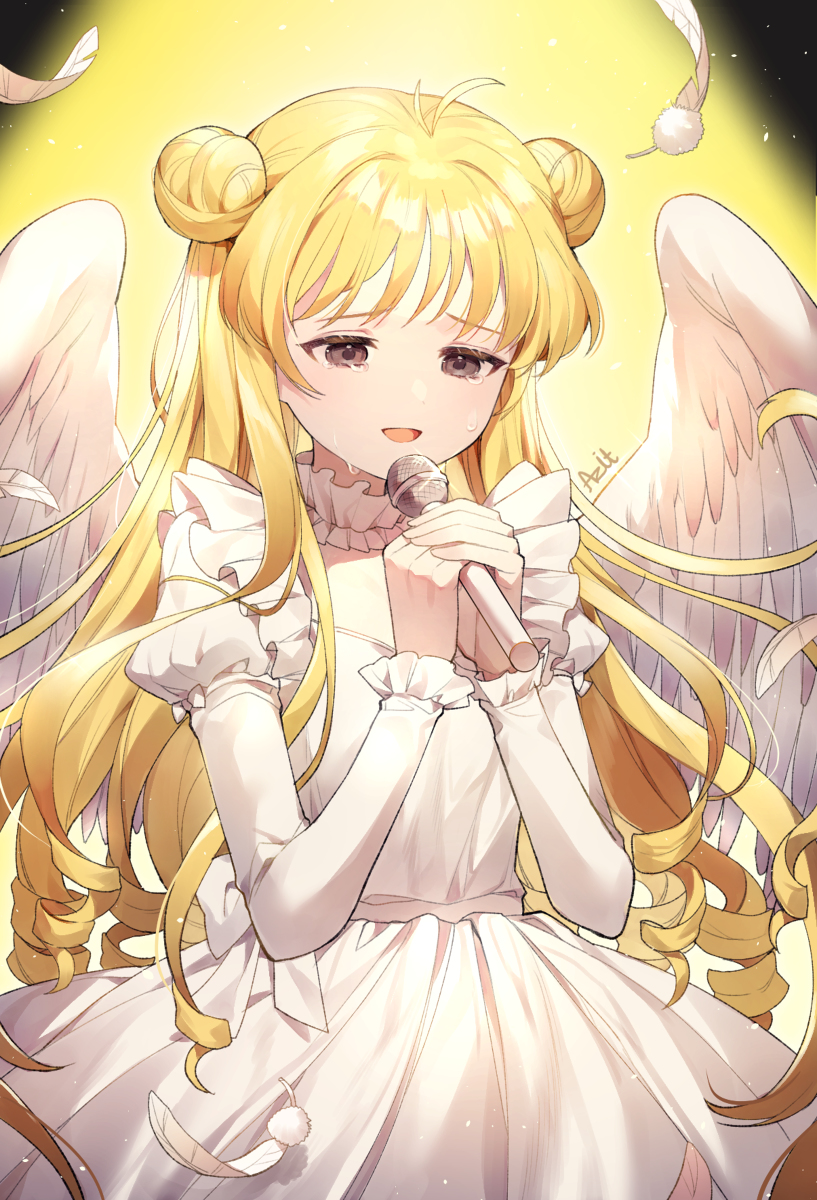 This is a pixiv picture whose title is Full Moon.