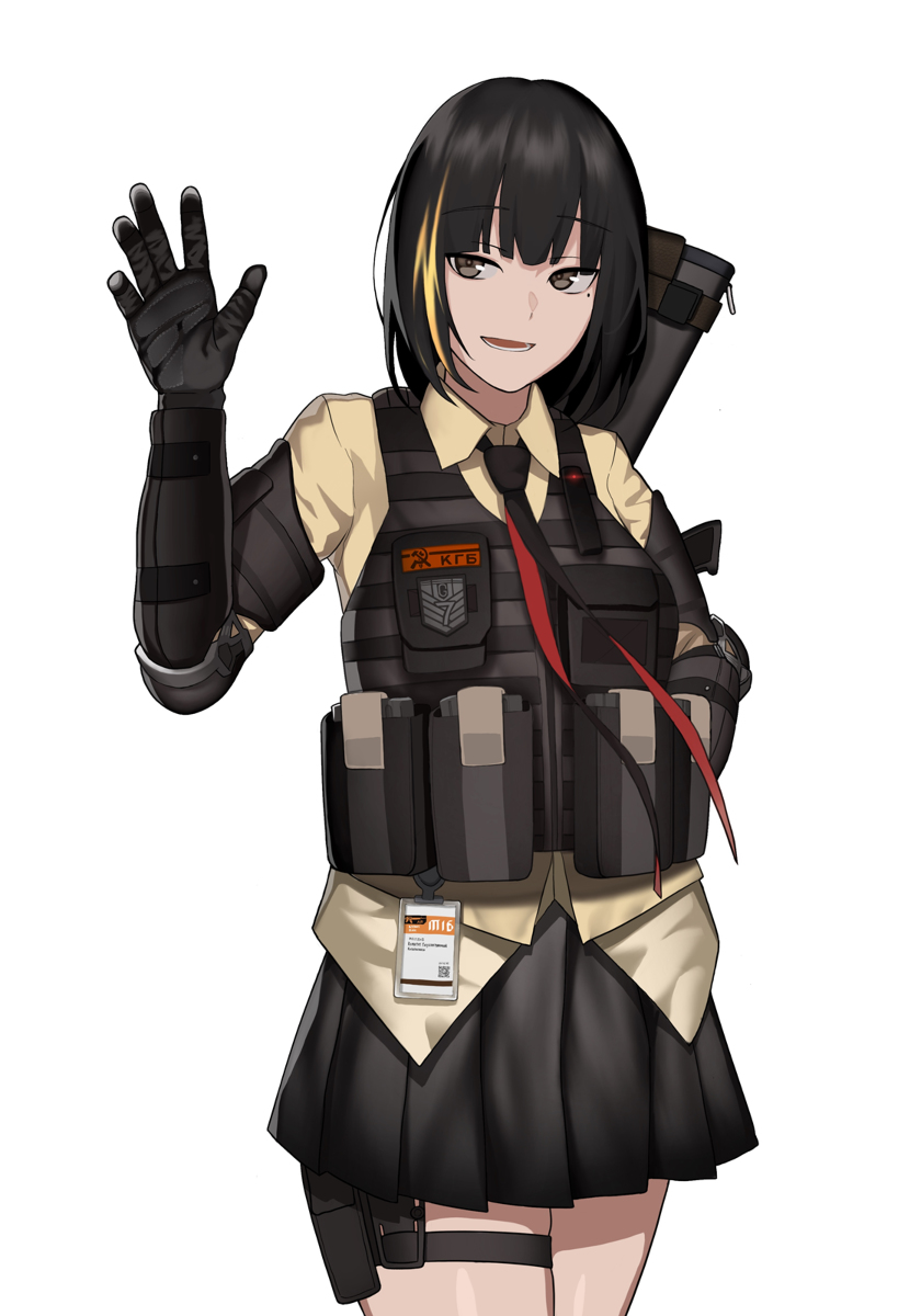 This is a pixiv picture whose title is M16.