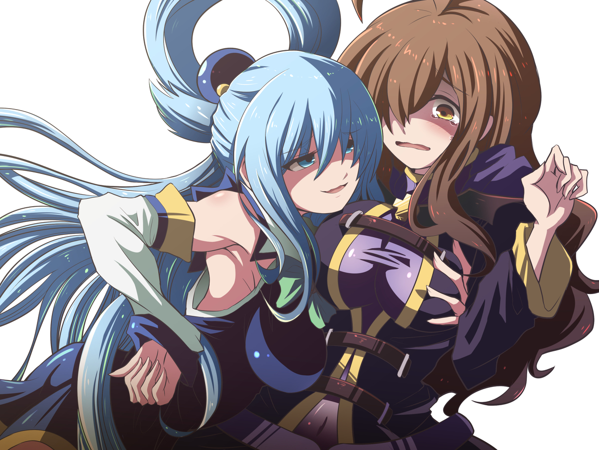 This is a pixiv picture whose title is 風船のような乳と重力に負ける乳.