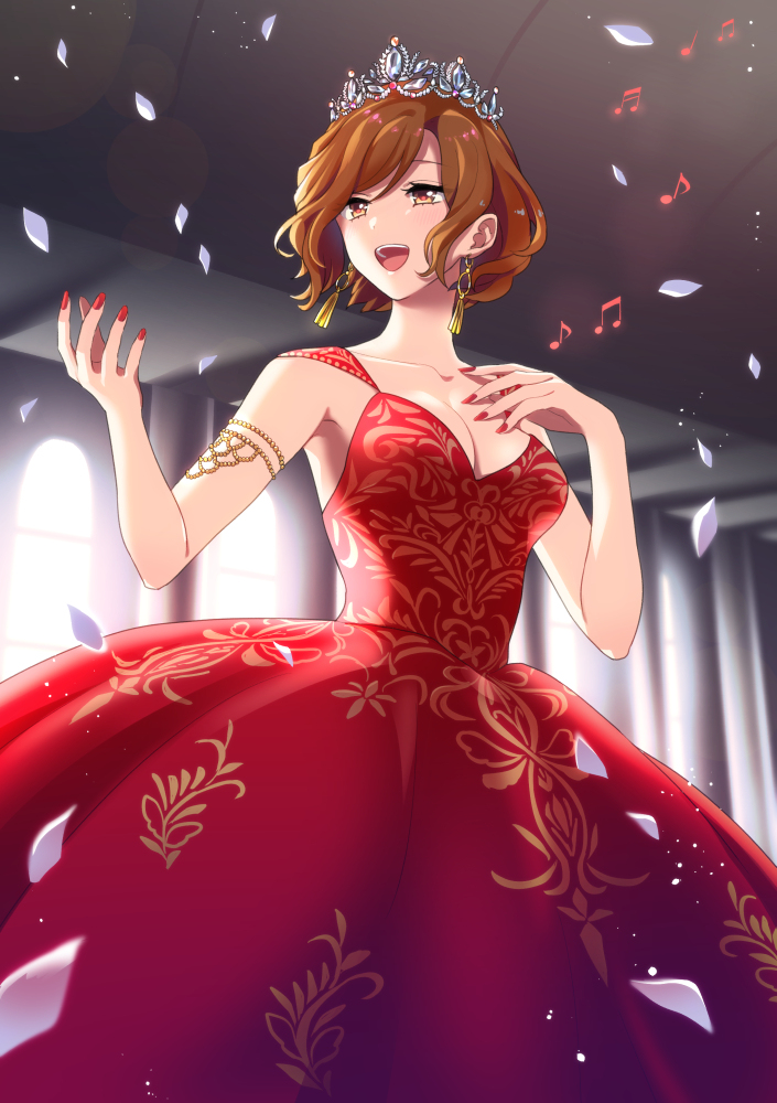 This is a pixiv picture whose title is 歌姫.