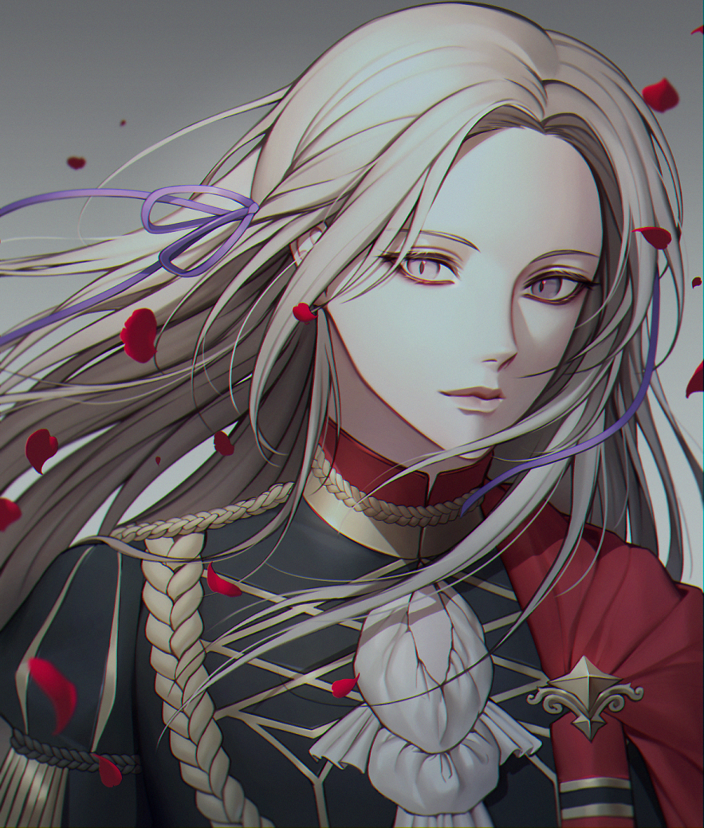 This is a pixiv picture whose title is Edelgard.