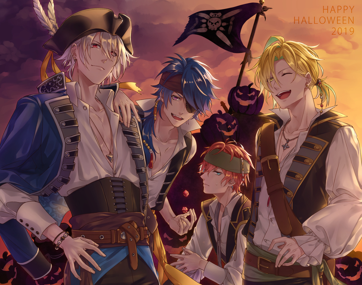 This is a pixiv picture whose title is HAPPY HALLOWEEN 2019.