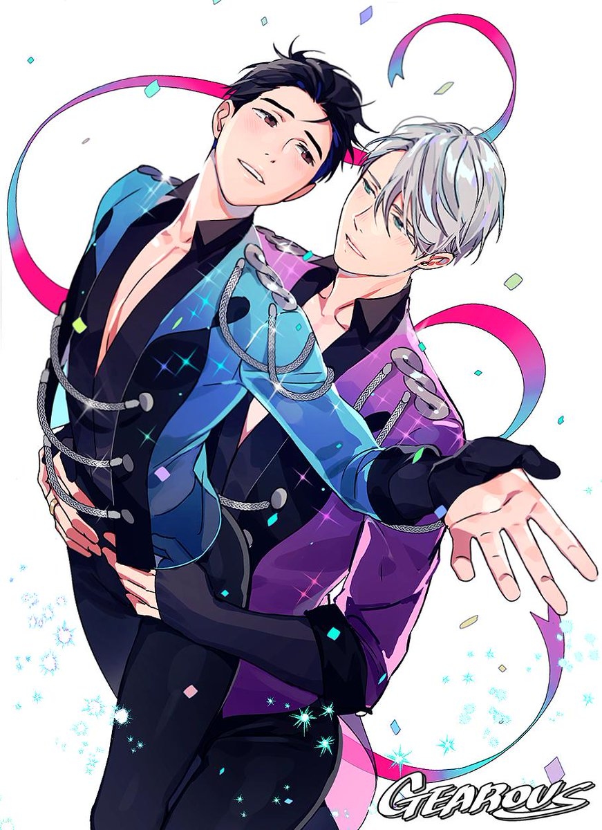 This is a pixiv picture whose title is YOI LOG.