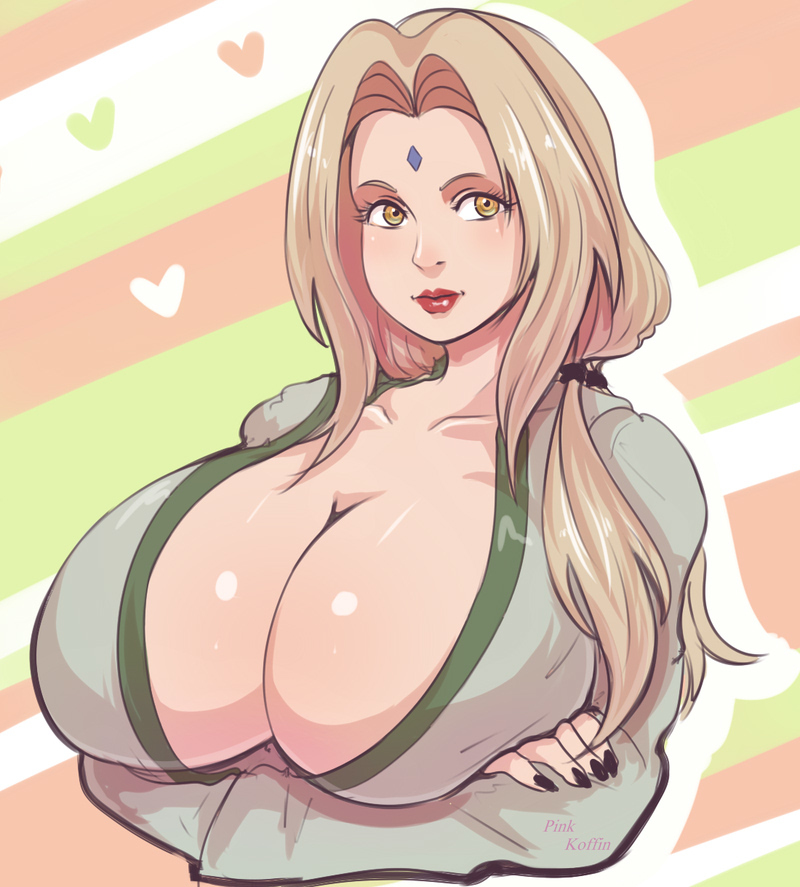 This is a pixiv picture whose title is Tsunade/Sakura.