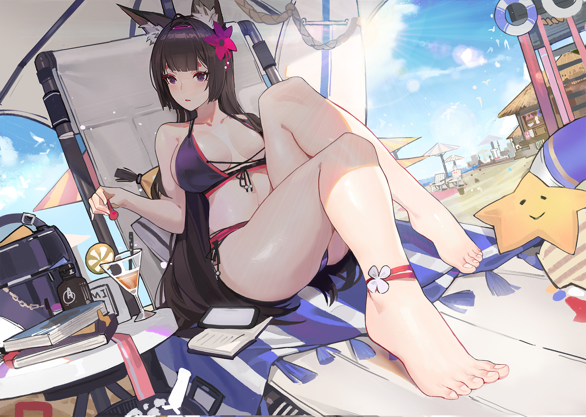 This is a pixiv picture whose title is 沙滩天城.