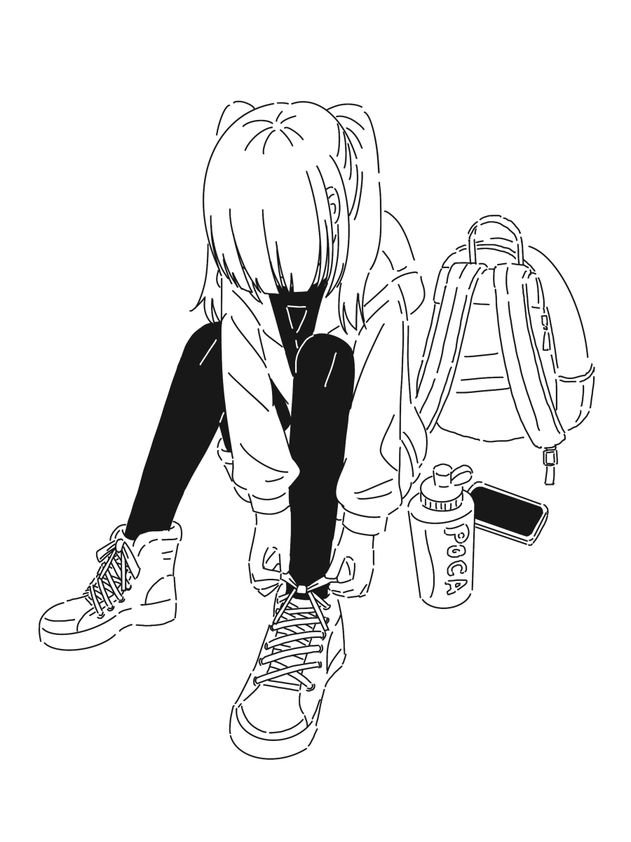 This is a pixiv picture whose title is スニーカー.