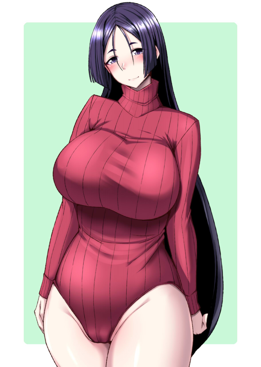 This is a pixiv picture whose title is セーター頼光.