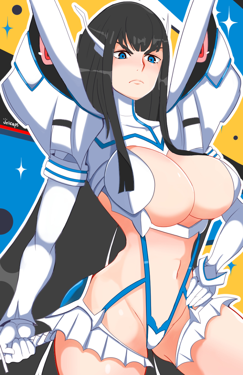 This is a pixiv picture whose title is Lady Satsuki.