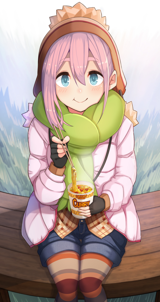 This is a pixiv picture whose title is いっぱい食べる君が好き.