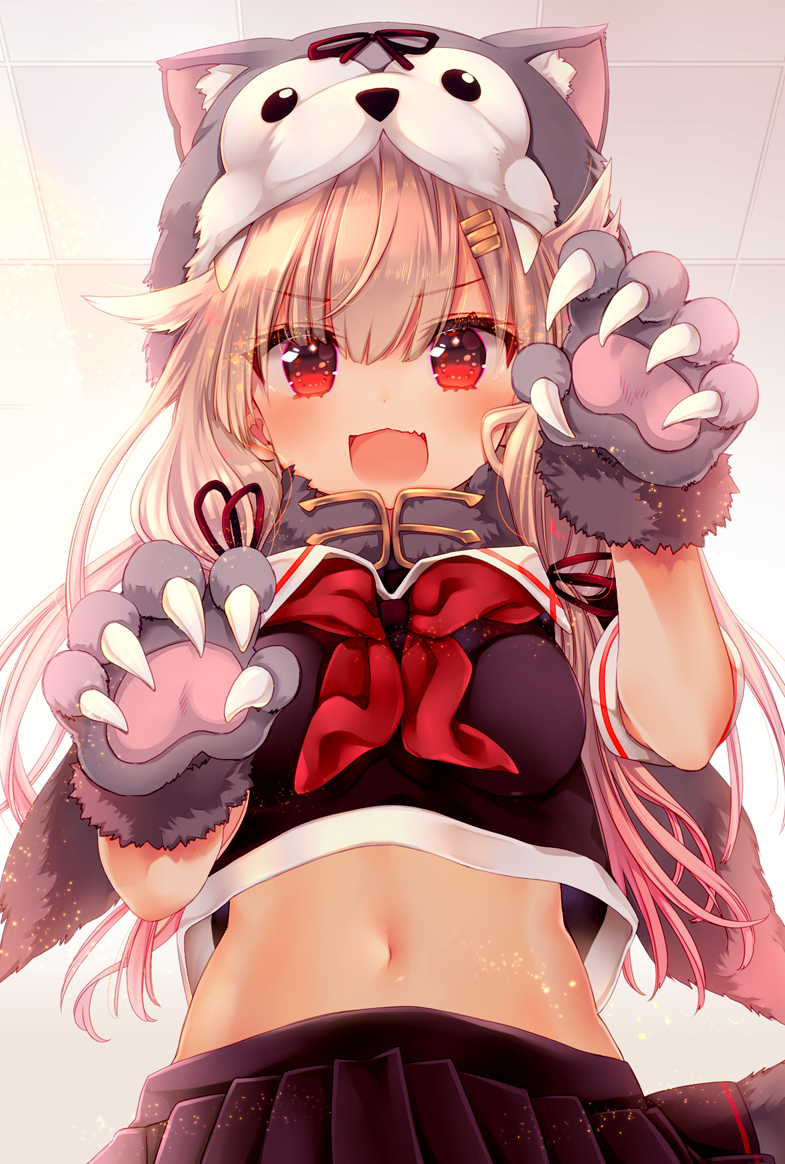 This is a pixiv picture whose title is がるる～っぽい.