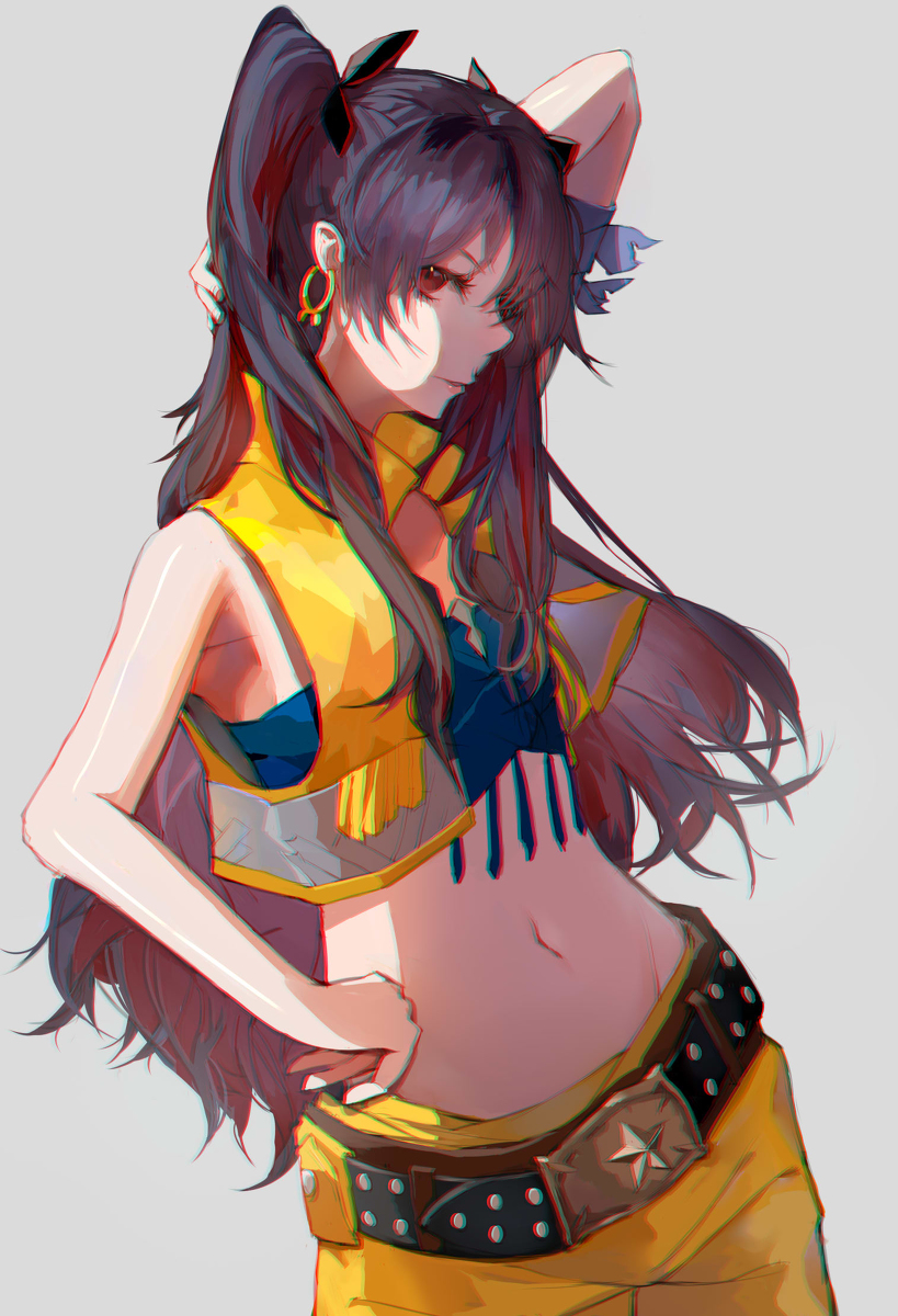 This is a pixiv picture whose title is 凛.