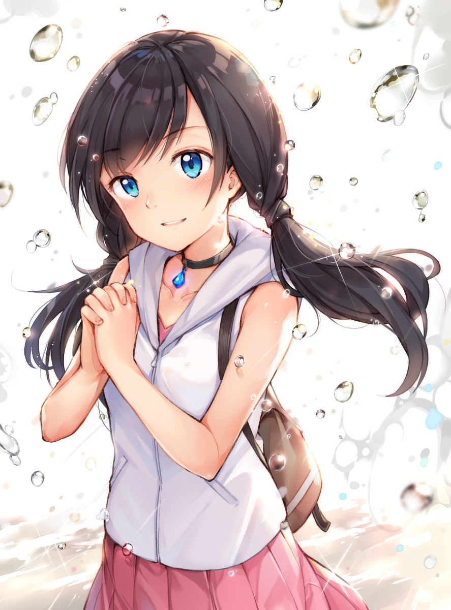 This is a pixiv picture whose title is 天気の子.