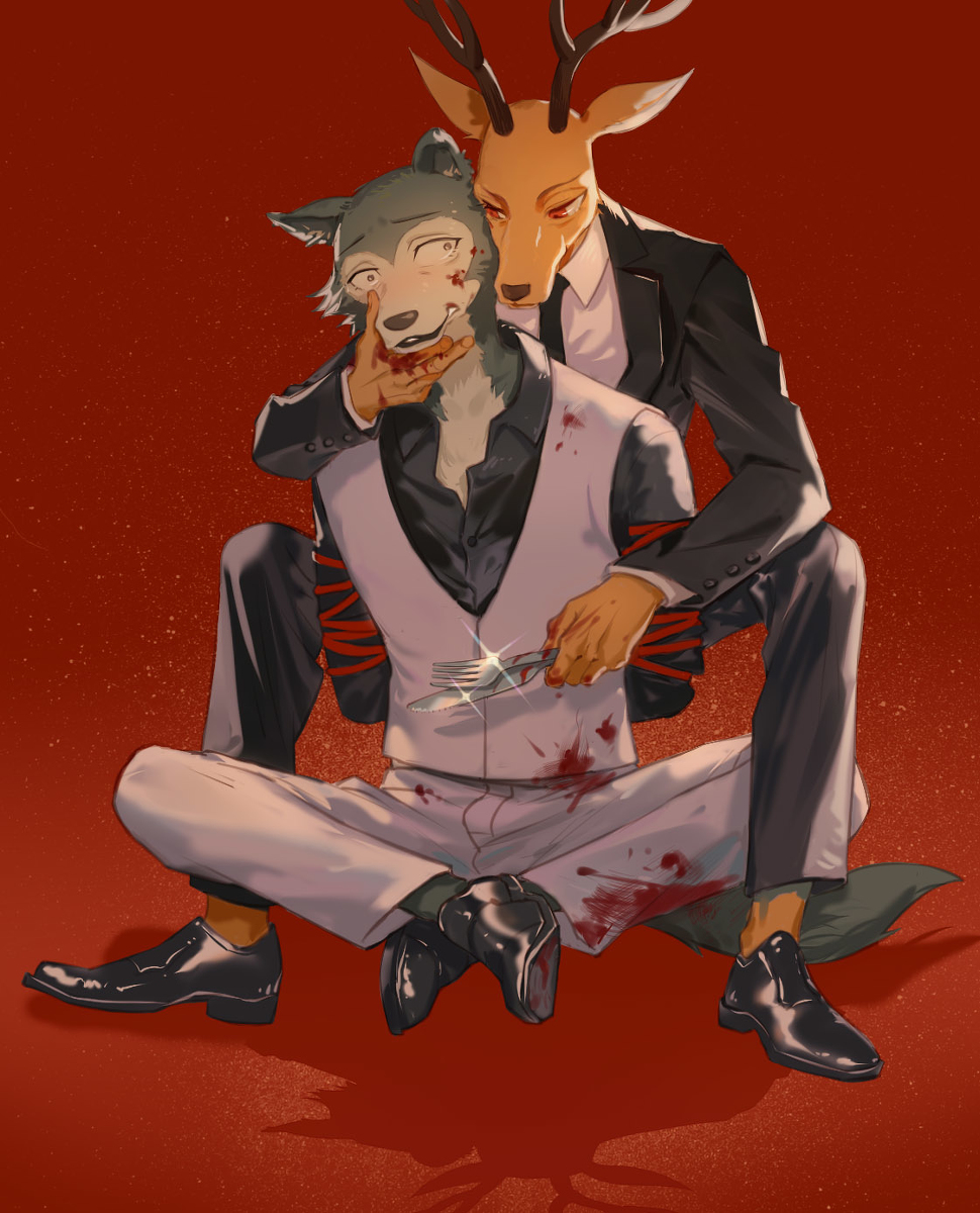 This is a pixiv picture whose title is BEASTARS③.