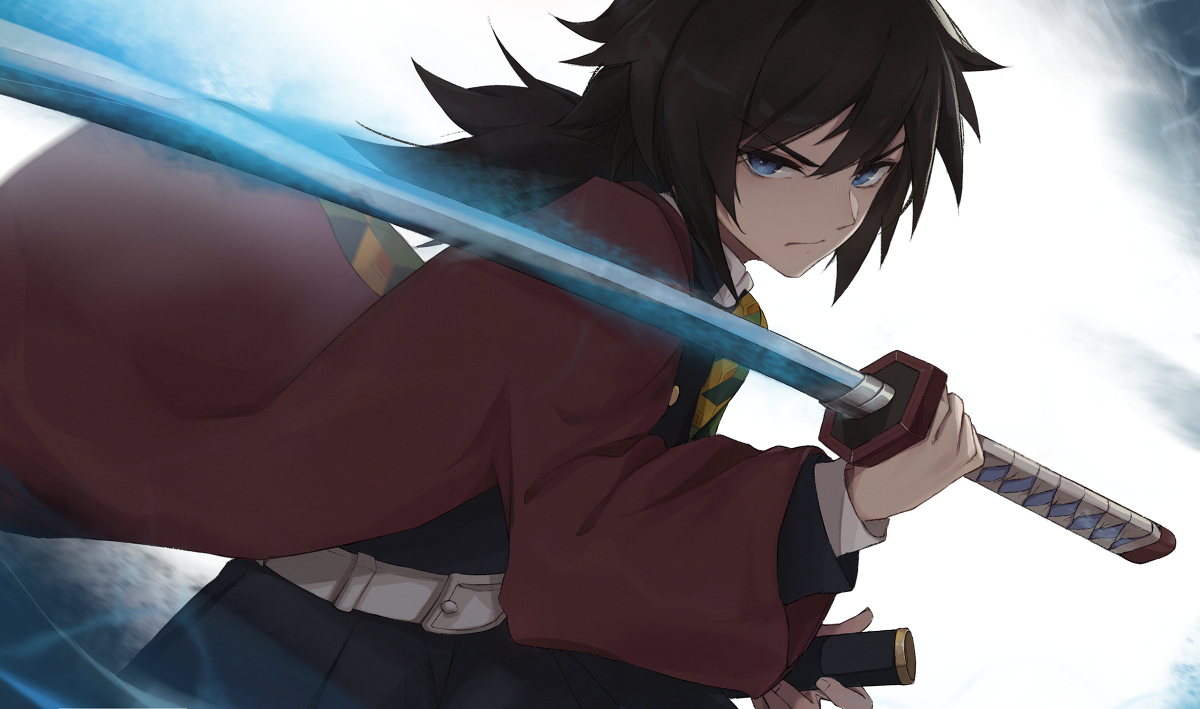This is a pixiv picture whose title is 水呼吸.