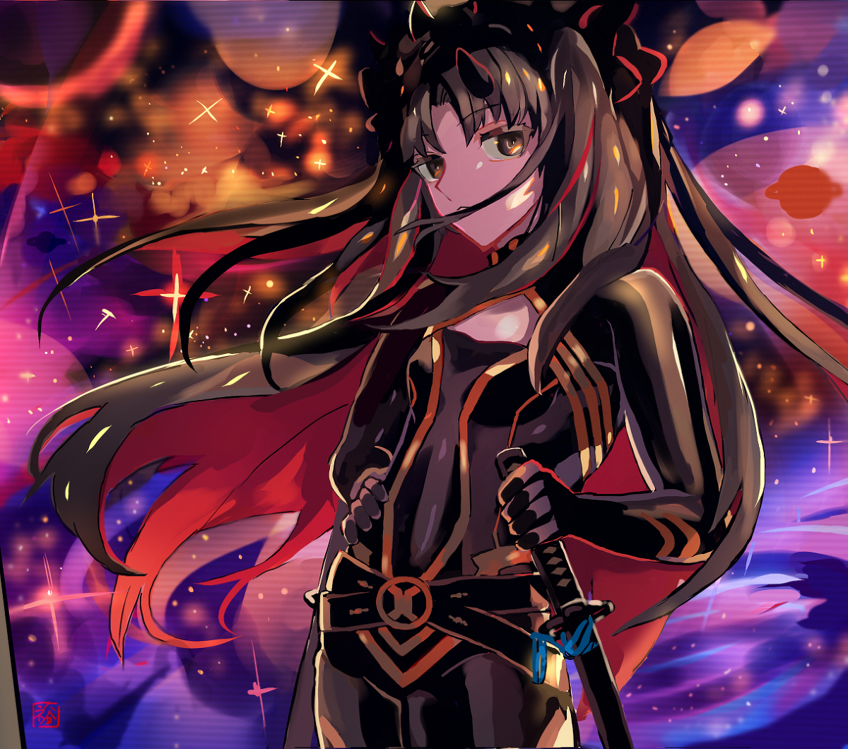 This is a pixiv picture whose title is アシュタレト.