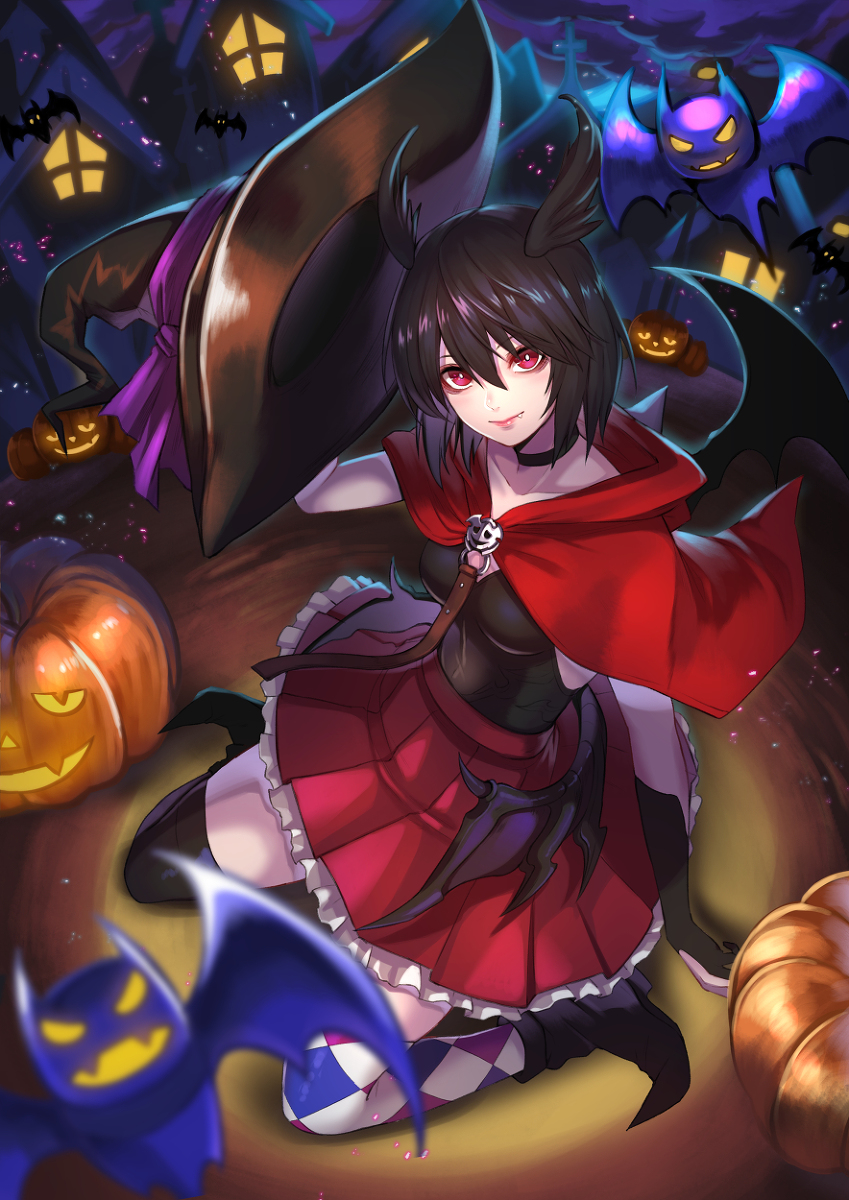 This is a pixiv picture whose title is Halloween 2019.