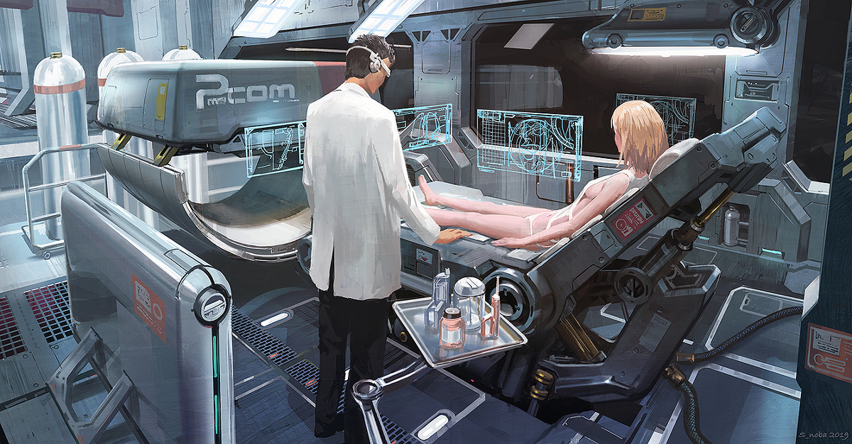 This is a pixiv picture whose title is Medical Equipment.