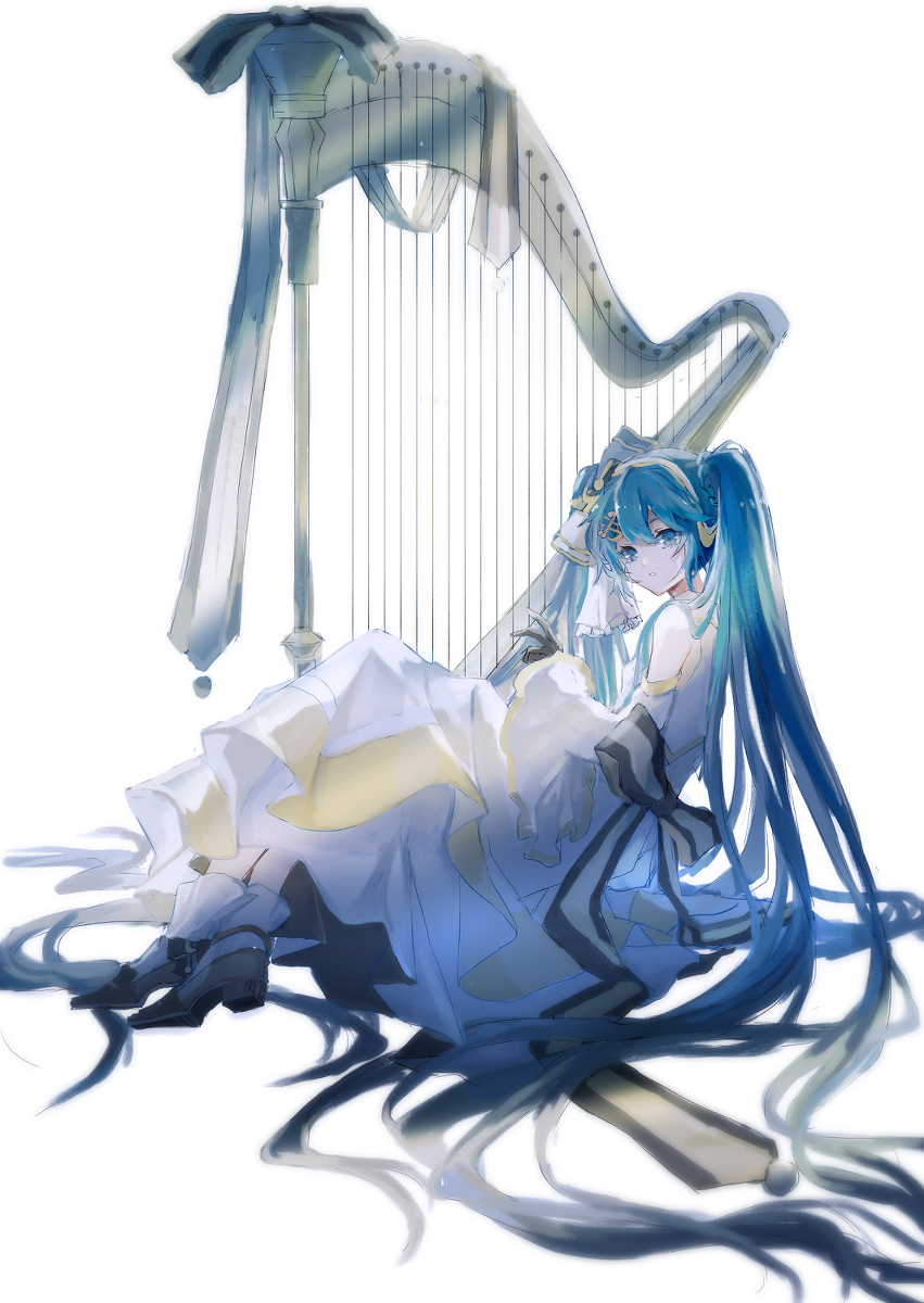 This is a pixiv picture whose title is snow miku.