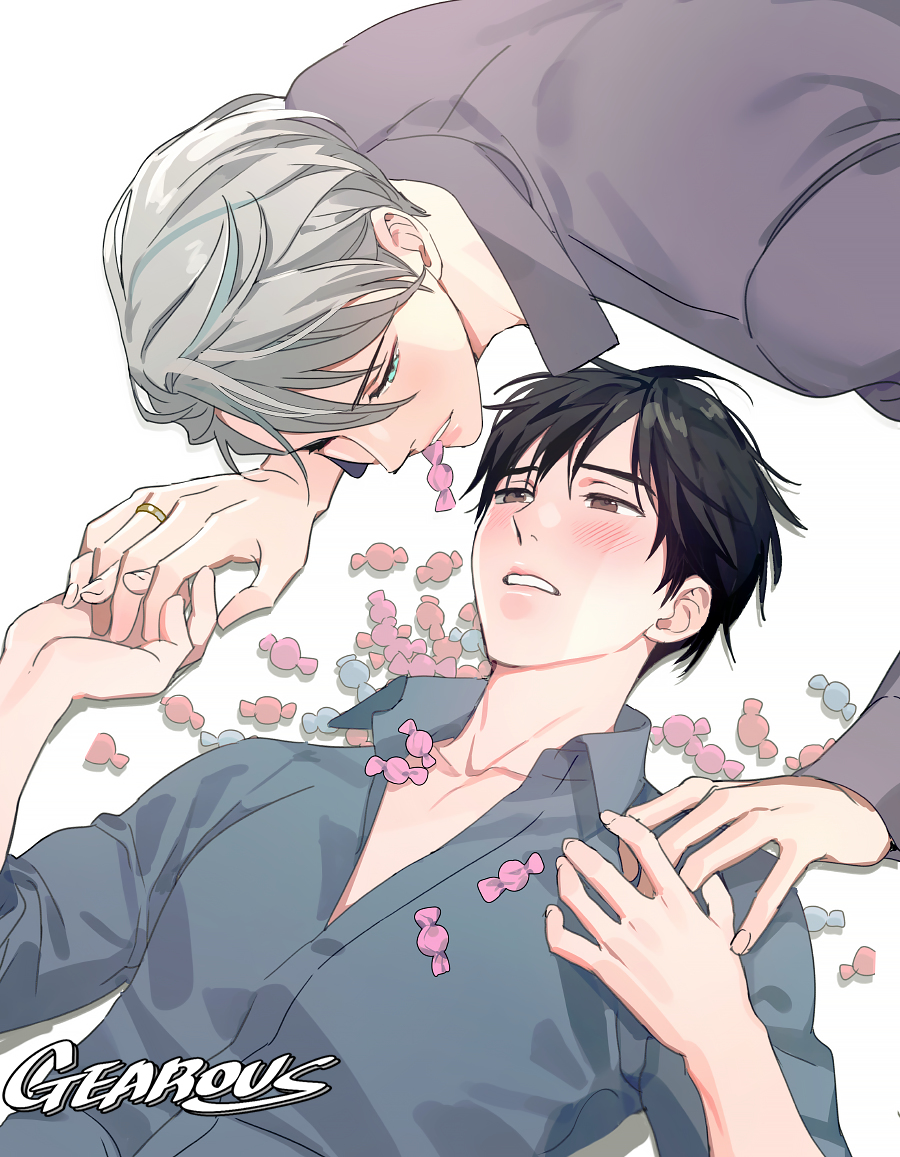 This is a pixiv picture whose title is YOI LOG.