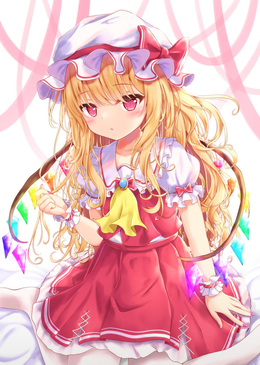 This is a pixiv picture whose title is ロングヘアーフランちゃん.