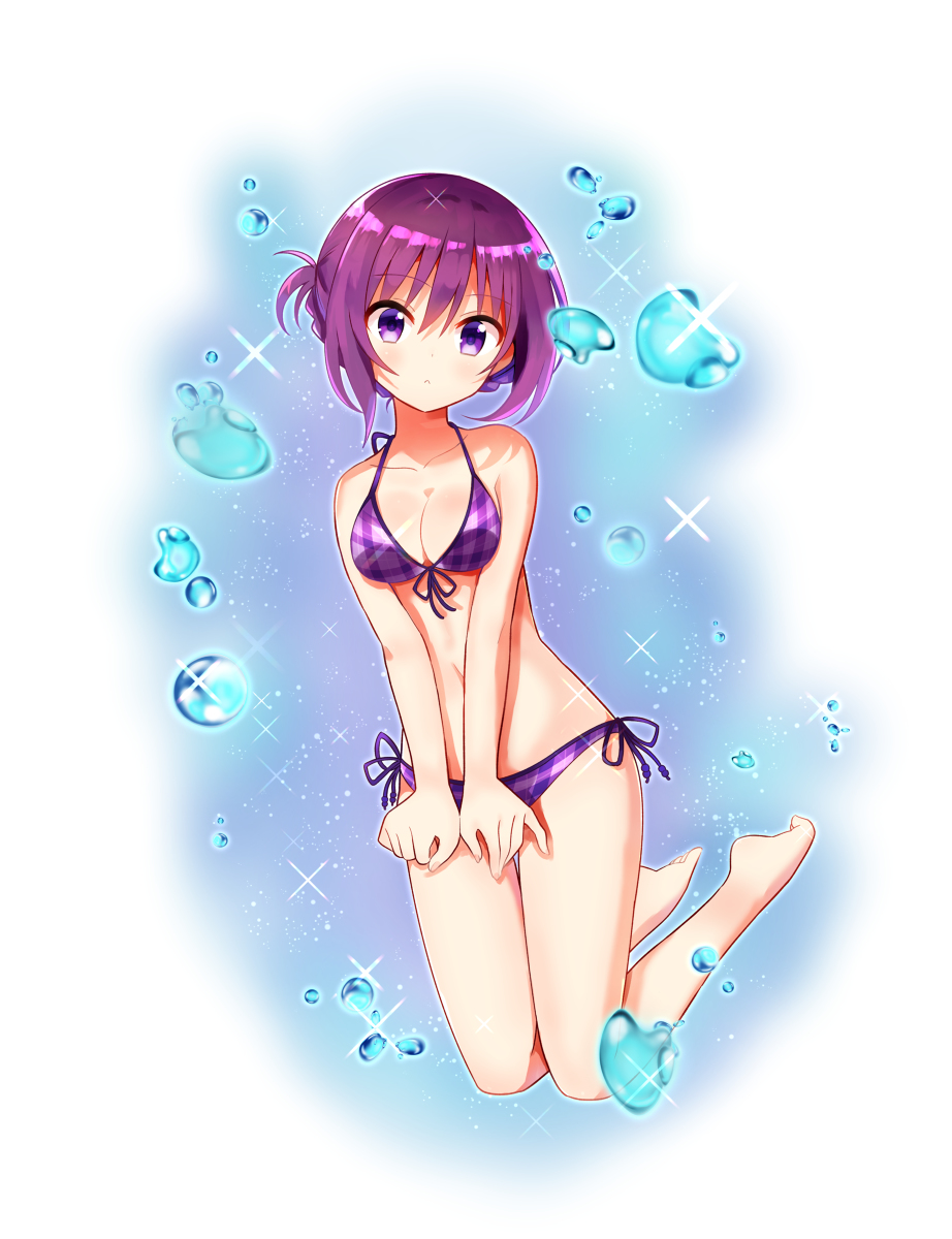 This is a pixiv picture whose title is 水着リゼちゃん！.