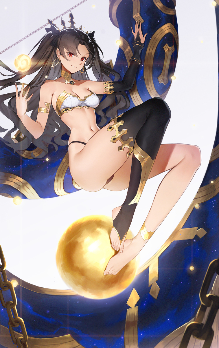 This is a pixiv picture whose title is 絶対魔獣戦線イシュタル.