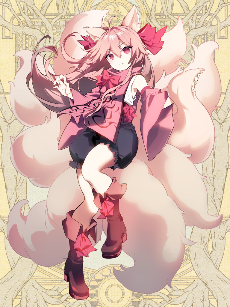 This is a pixiv picture whose title is TW6 狐少女.
