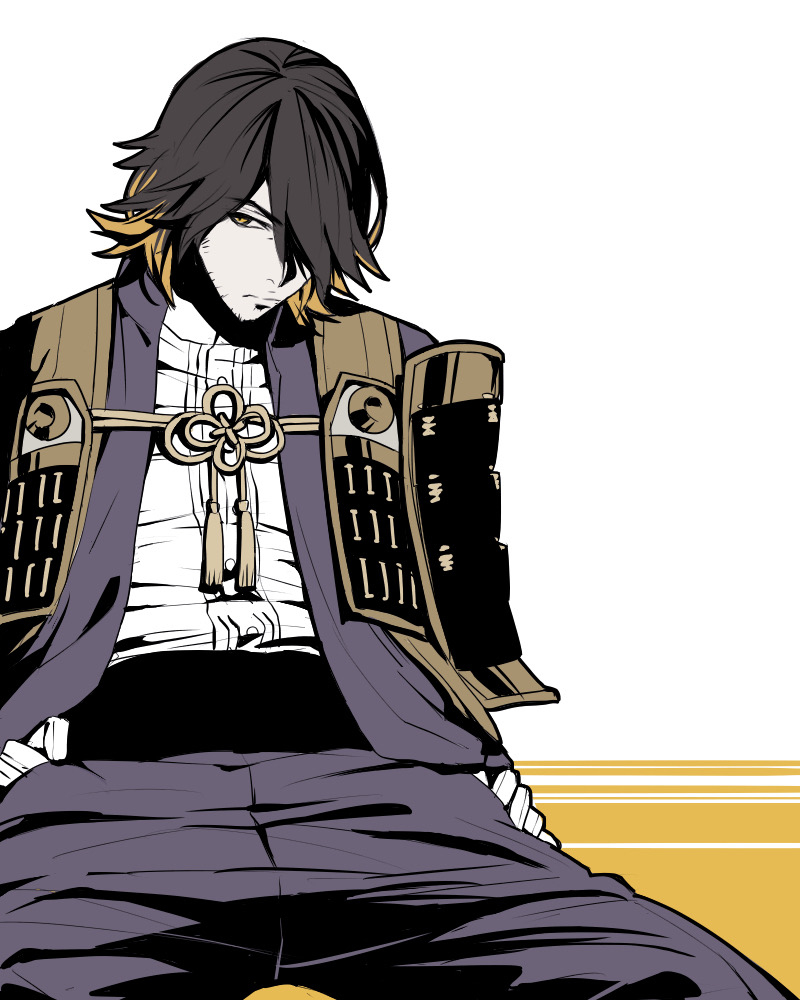 This is a pixiv picture whose title is 長曽袮長谷部.