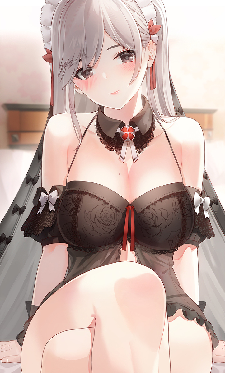 This is a pixiv picture whose title is 😚.