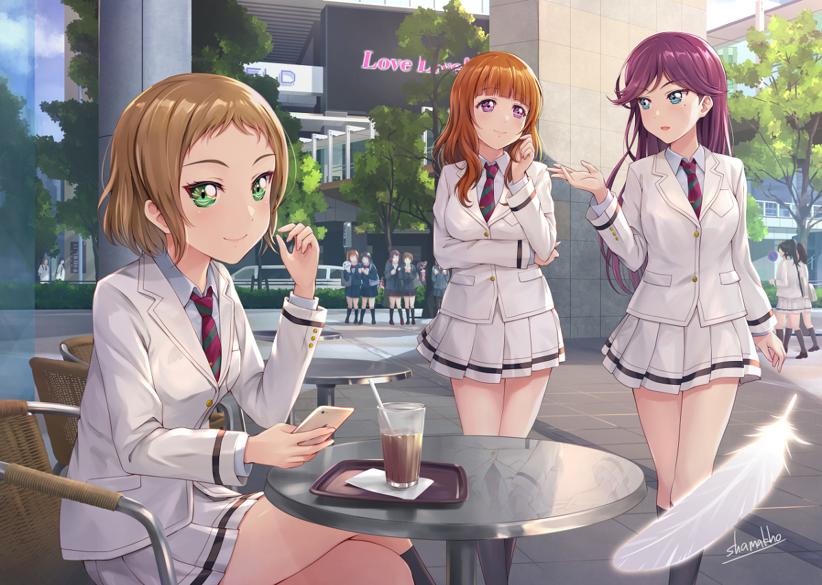 This is a pixiv picture whose title is A-RISE.