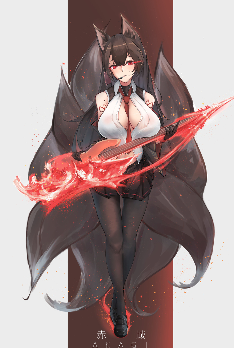 This is a pixiv picture whose title is 燃.