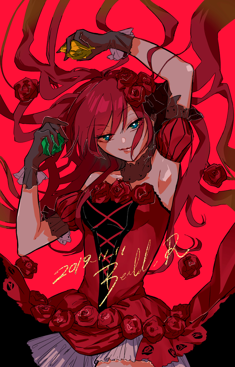 This is a pixiv picture whose title is ハピバ.
