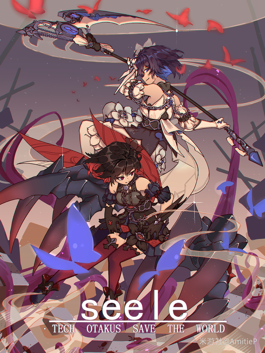 This is a pixiv picture whose title is 彼岸双生.