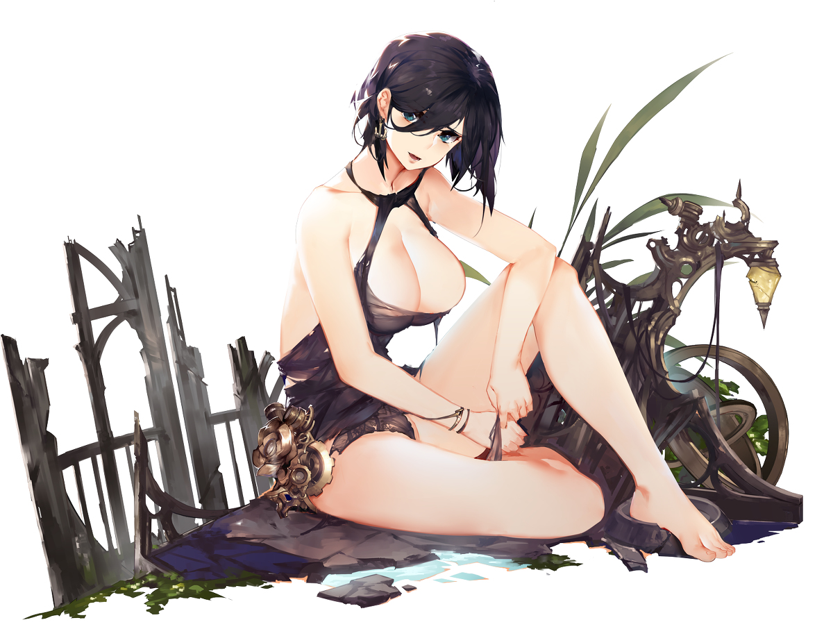 This is a pixiv picture whose title is □□□.