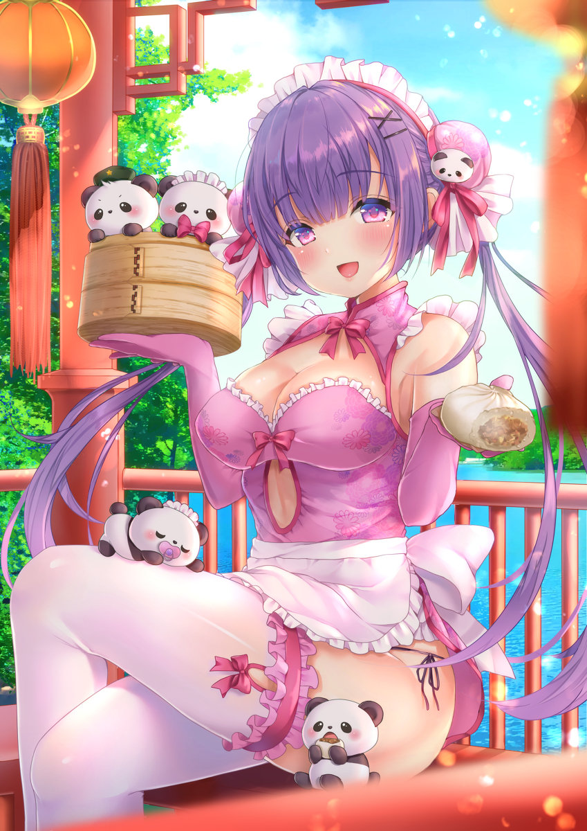 This is a pixiv picture whose title is チャイナメイドさん.