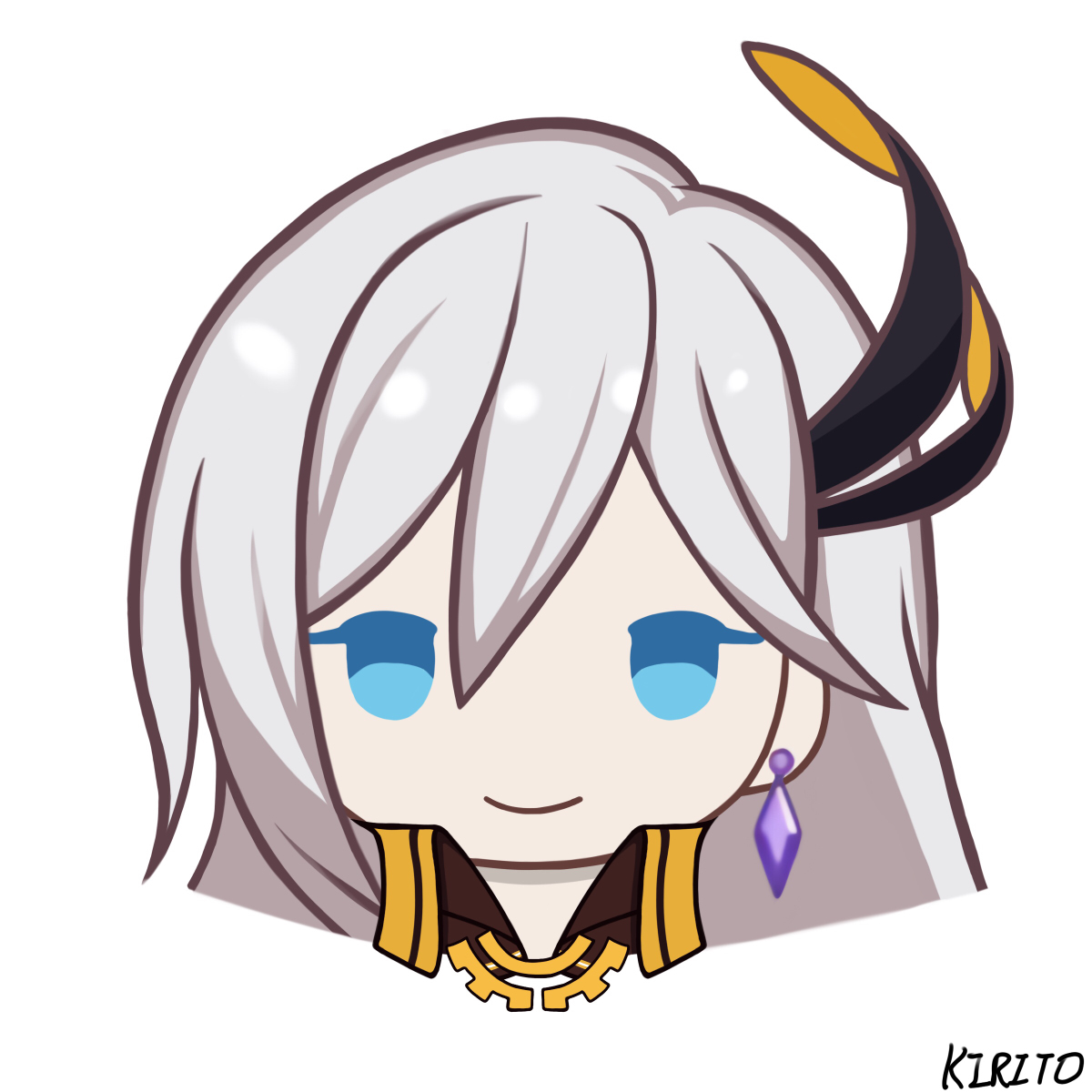 This is a pixiv picture whose title is 崩崩崩 塞西莉娅.
