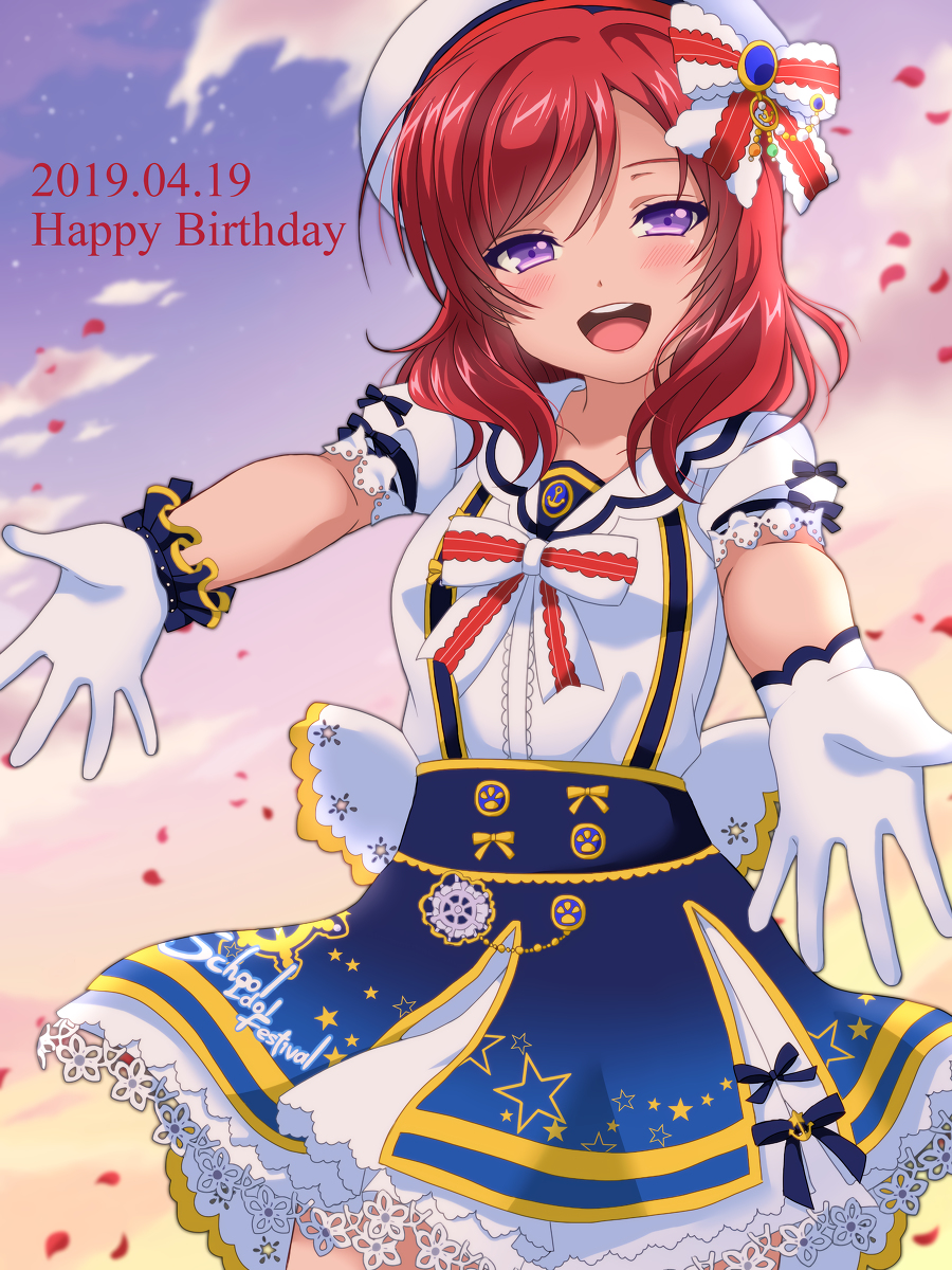 This is a pixiv picture whose title is 真姫誕 2019.