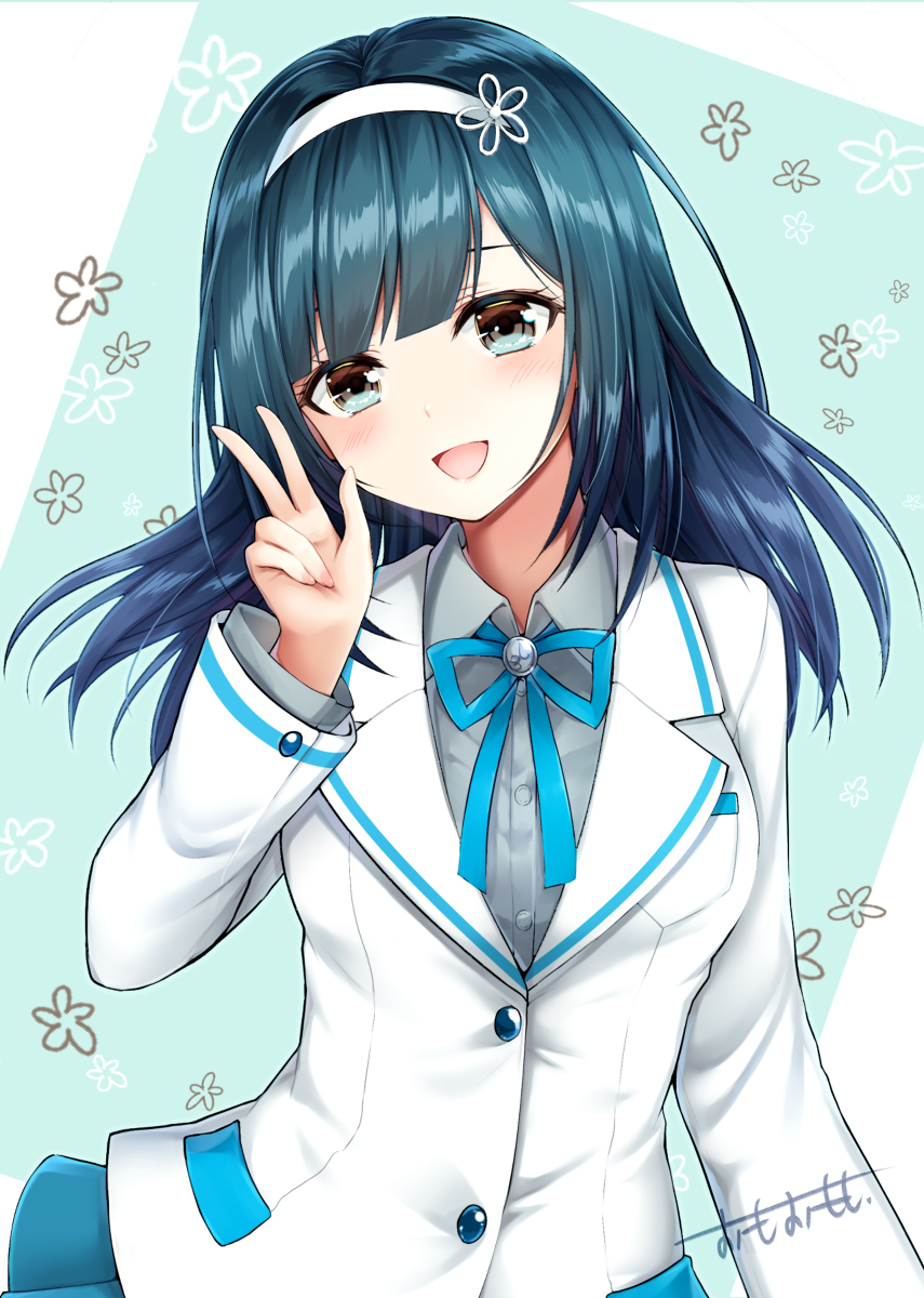 This is a pixiv picture whose title is ぴーす！.