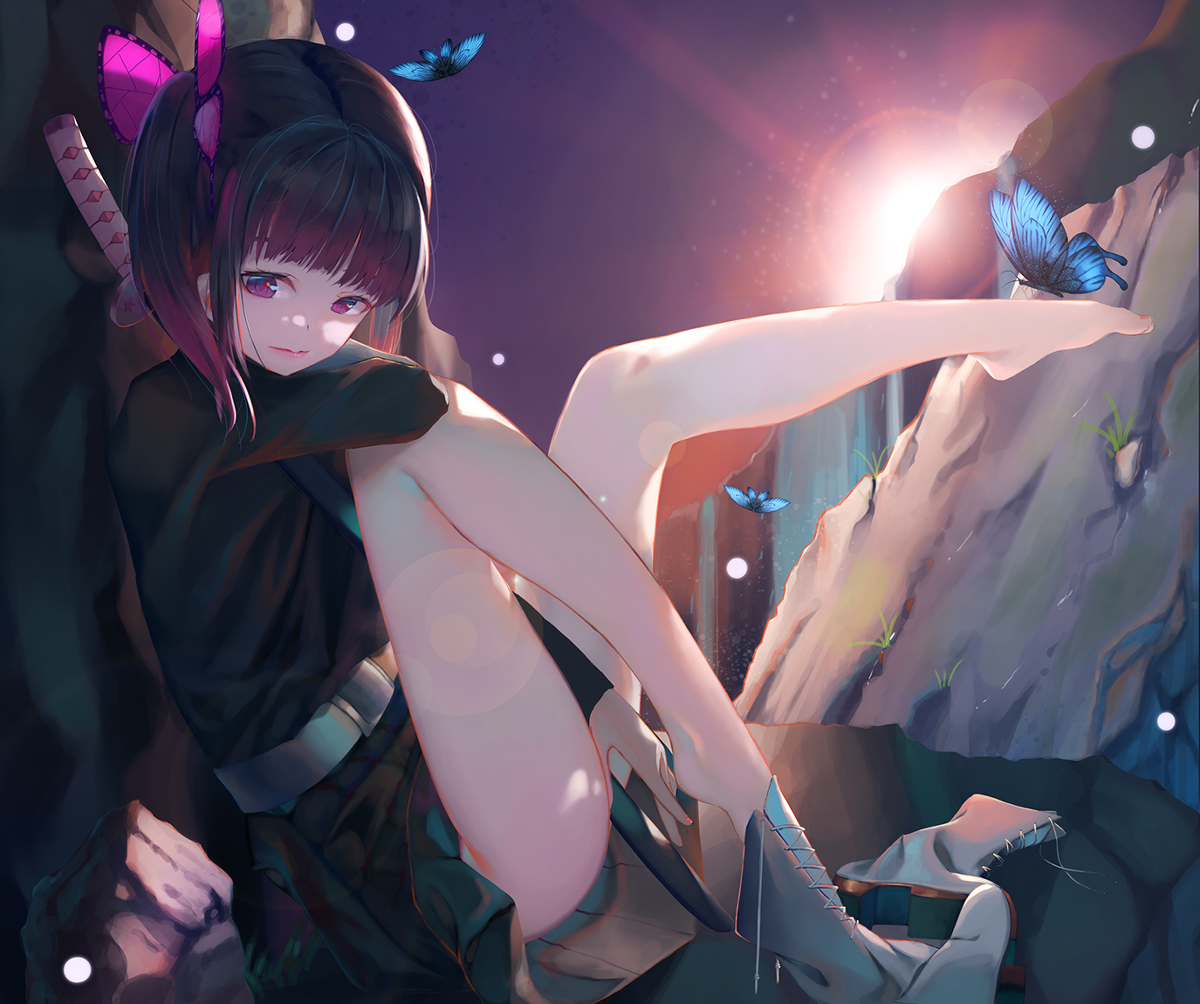 This is a pixiv picture whose title is かなをの足.