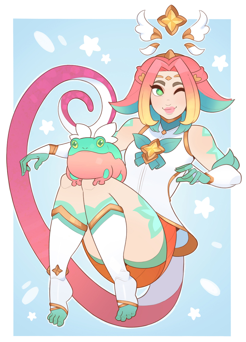 This is a pixiv picture whose title is League of Legends, Star Guardian.