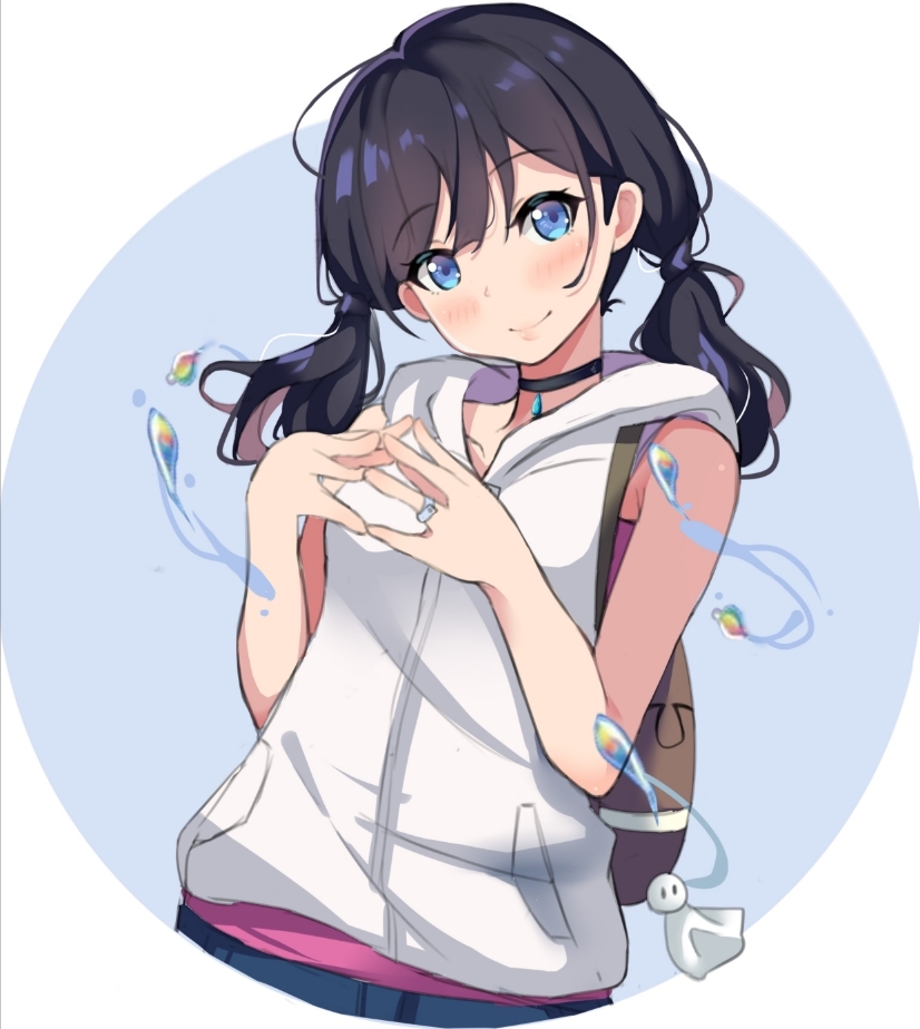 This is a pixiv picture whose title is 阳菜.