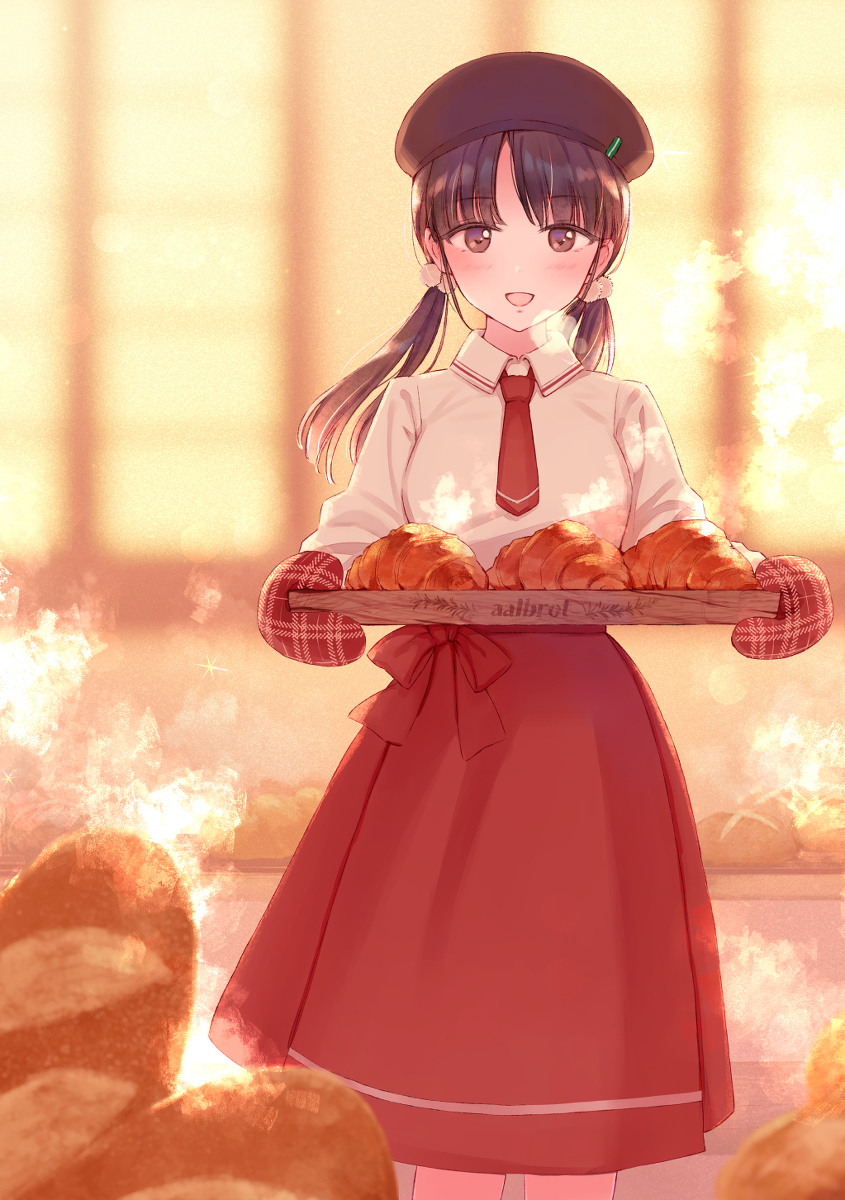 This is a pixiv picture whose title is 焼きたてですよ.