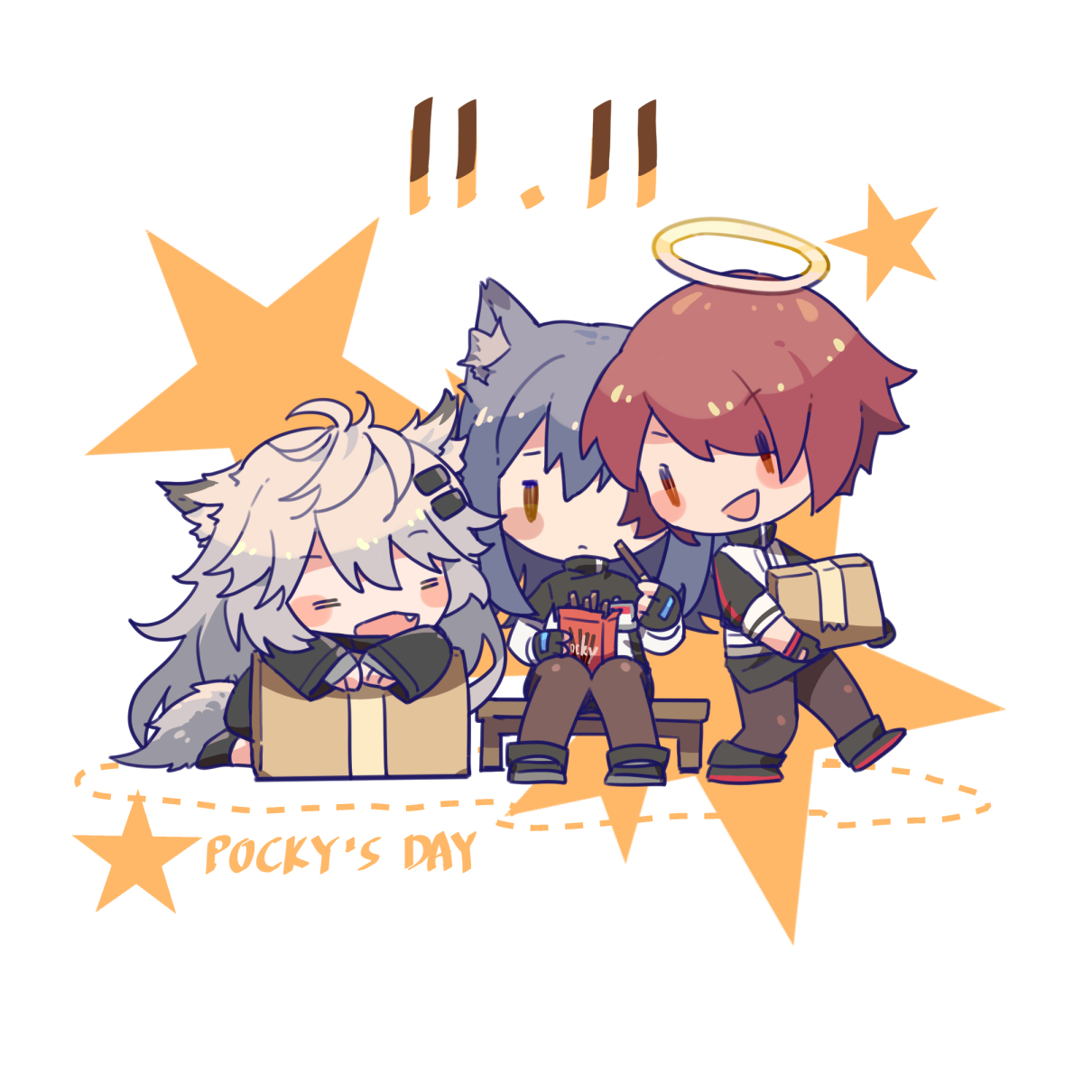 This is a pixiv picture whose title is 😣.