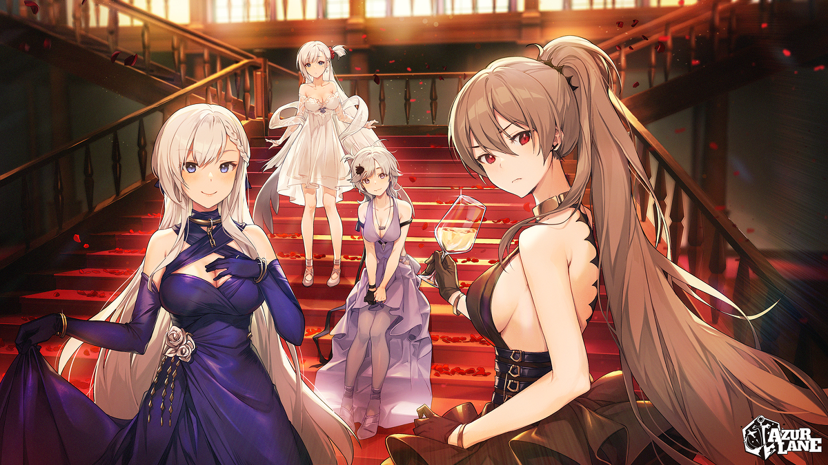 This is a pixiv picture whose title is アズールレーン①.