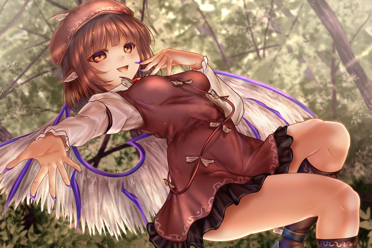 This is a pixiv picture whose title is みすちー！.