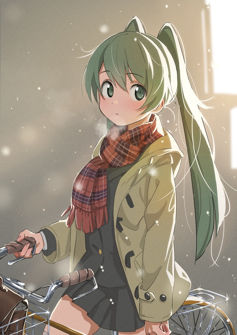 This is a pixiv picture whose title is 雪.