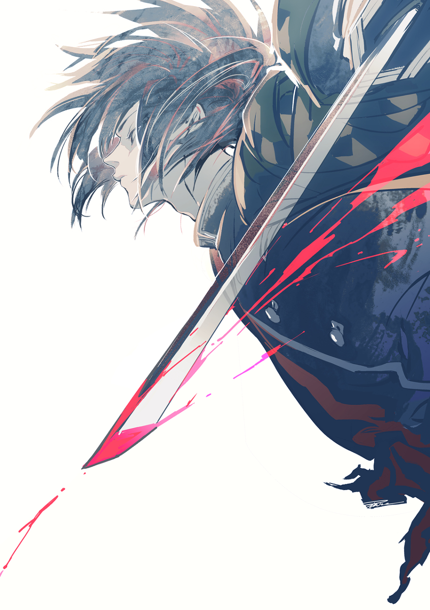 This is a pixiv picture whose title is Bleed.