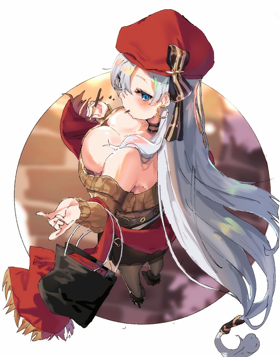 This is a pixiv picture whose title is ベル.