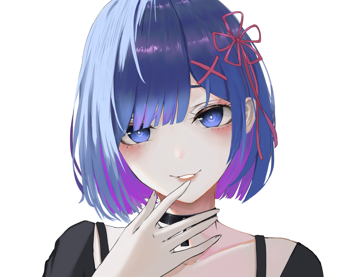 This is a pixiv picture whose title is Rem.
