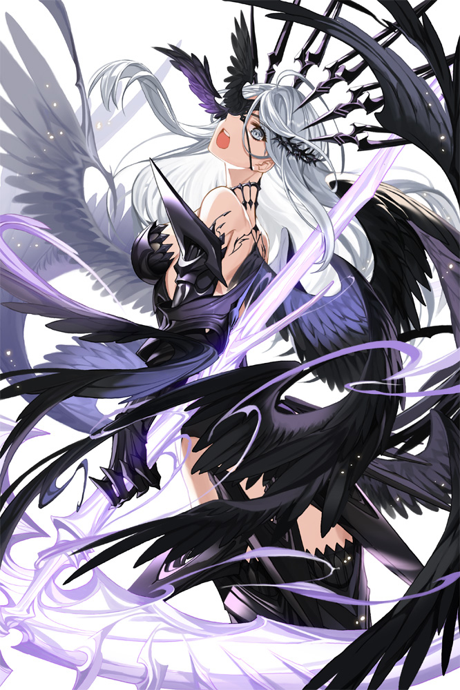 This is a pixiv picture whose title is Odin.